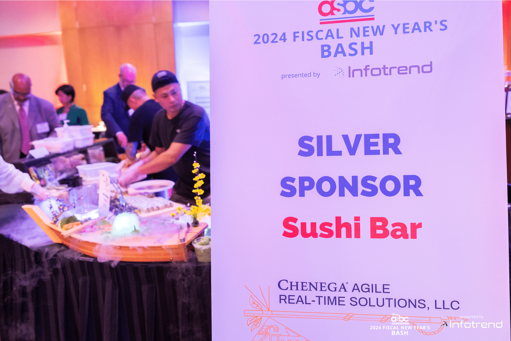 24 FNY Bash Sushi Sponsor